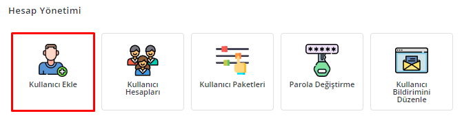 DirectAdmin Bayi Hesabından Yeni Kullanıcı Oluşturma ve Düzenleme 4