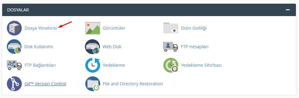 cPanel Üzerinden Dosya Yükleme 2