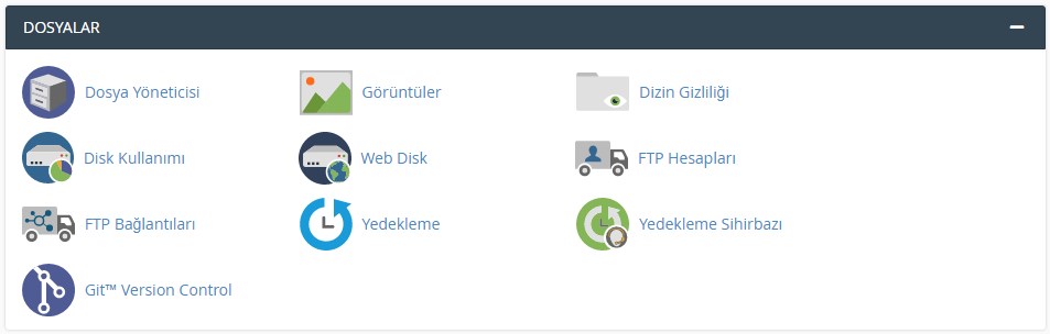 Cpanel FTP Kullanıcı Hesabı Oluşturma 1