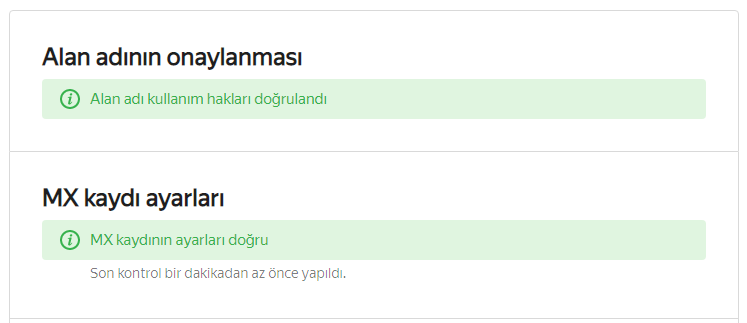 Yandex Connect Domain Ekleme ve E-posta Oluşturma 10